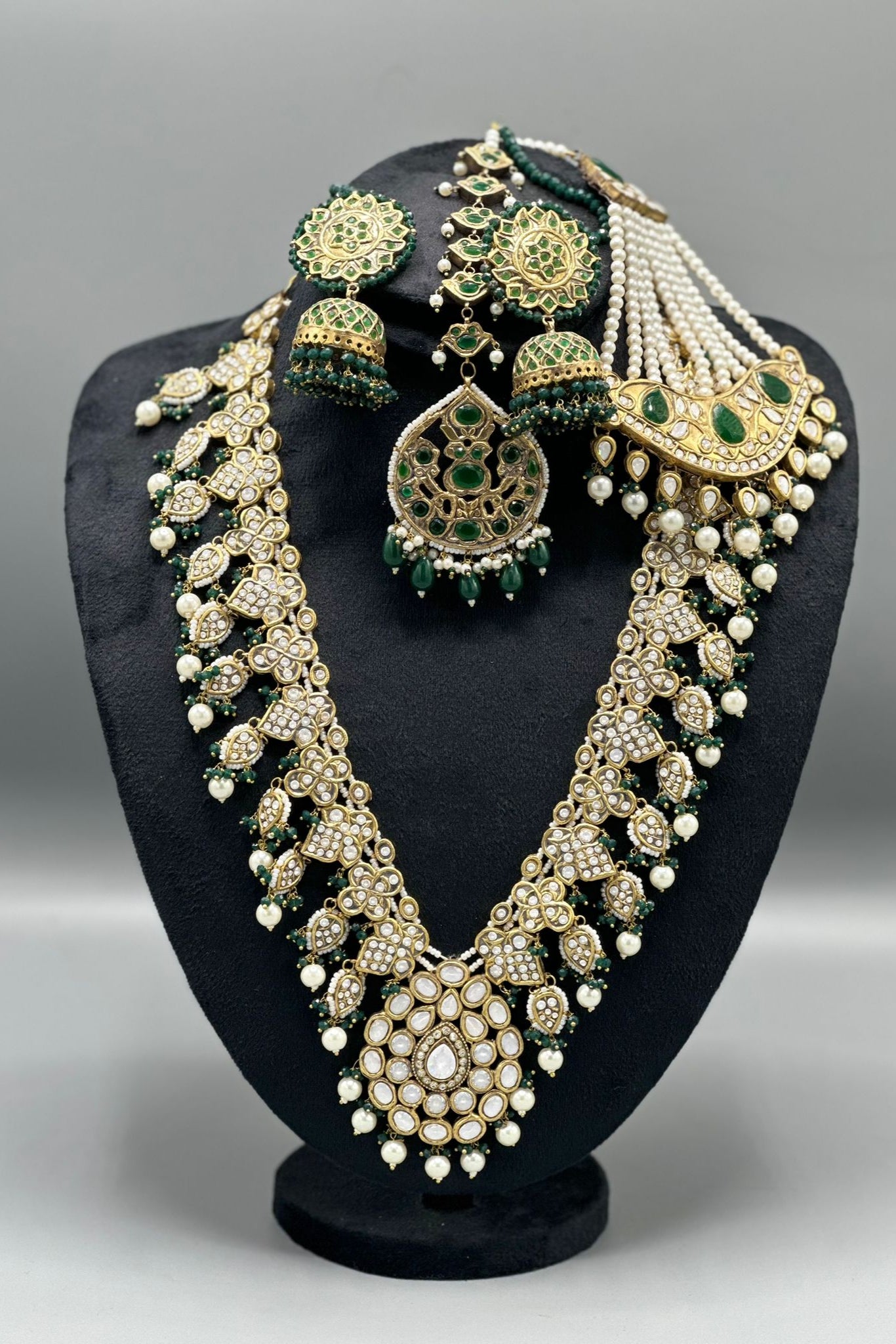 Emerald Grace Bridal Set