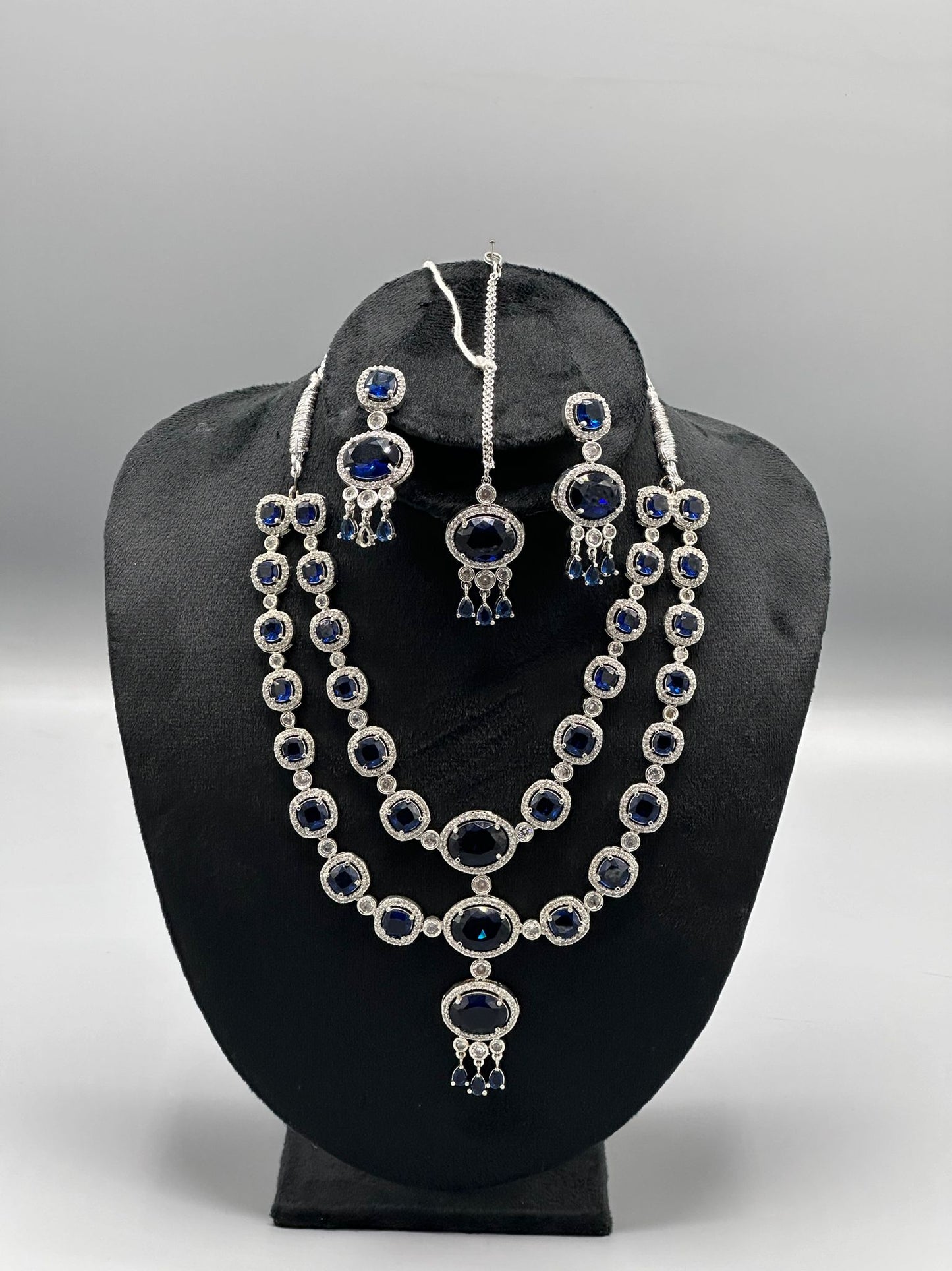 Sapphire Royale Statement Set